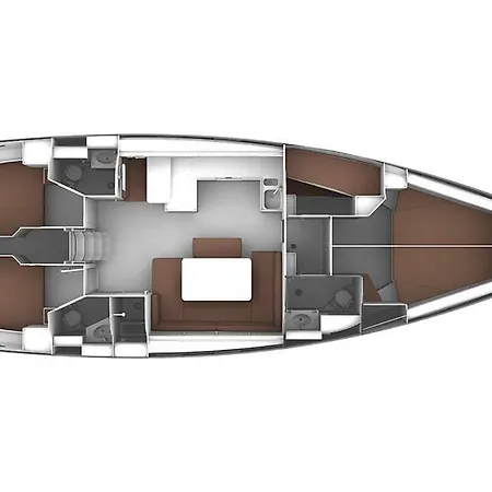 Båthotell Mitsegeln Dalmatien Split Trogir